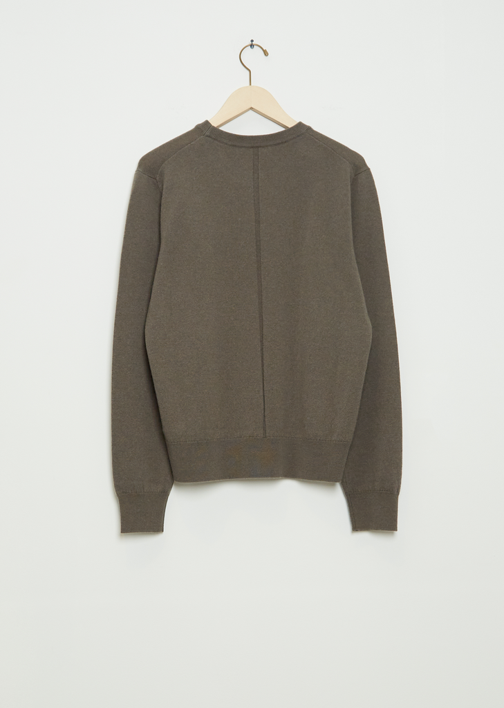 Men's Benji Crew Neck Linen Cashmere Sweater