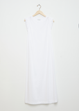 Hatty Long Cotton Dress — White