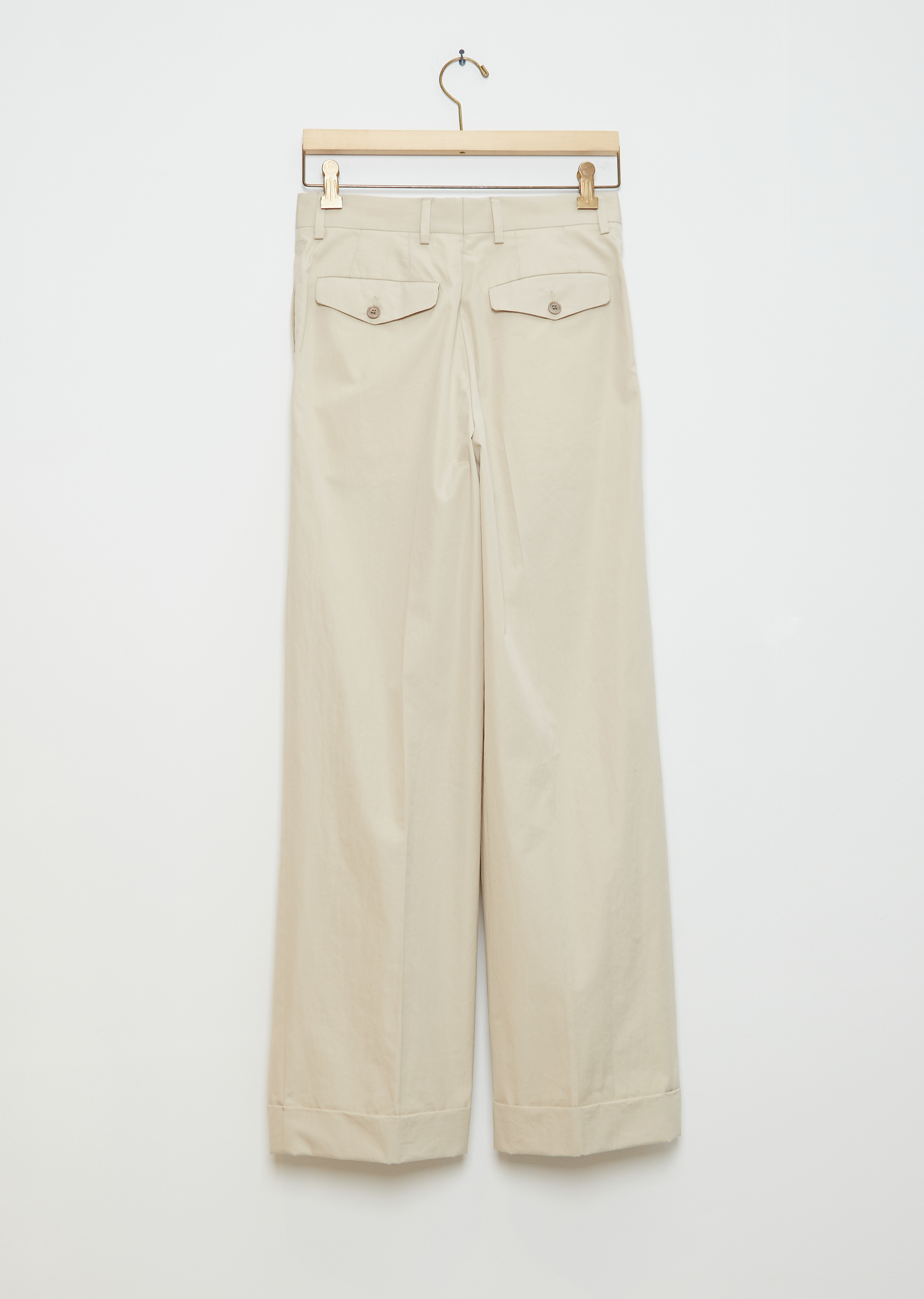 ボトムスその他 Dries Van Noten Wide taupe cotton trousers ボトムスその他 Dries Van Noten Wide taupe cotton trousers