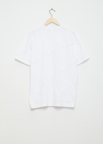 Stitch Paneled T-Shirt — White