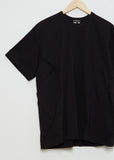 Stitch Paneled T-Shirt — Black
