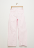Unisex Light Belted Twisted Cotton Pants
