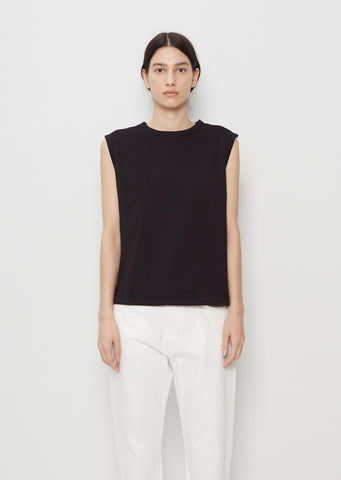 Brani Sleeveless T-Shirt — Black