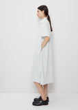 Elma Edit Tencel Cotton Dress — Grey