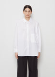 Elma Edit Cotton Shirt — White