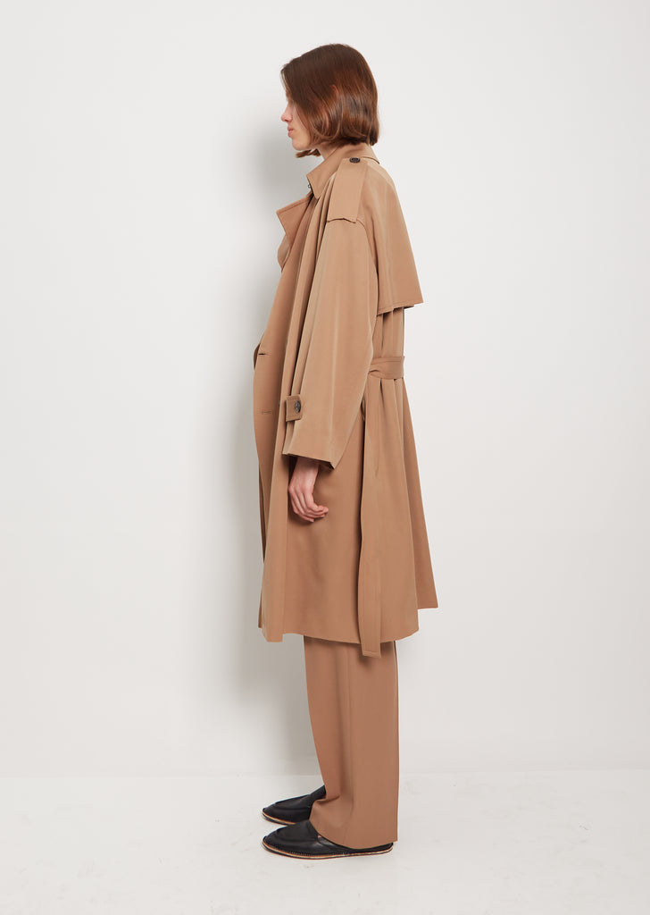 Robyn Wool Coat — Camel