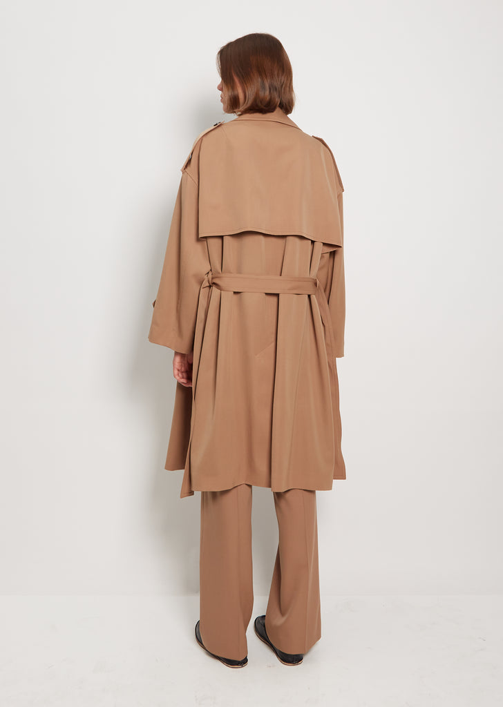 Robyn Wool Coat — Camel