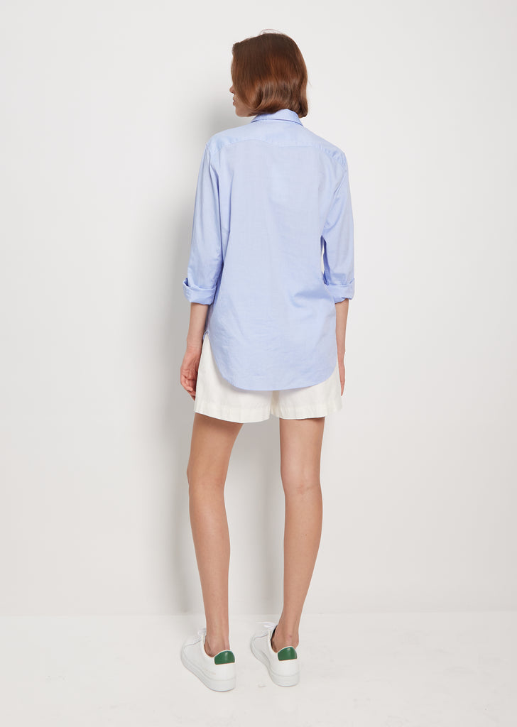 Uma Oxford Cotton Shirt — Azzurro