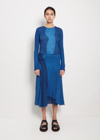 Plant Dyed Lace Skirt