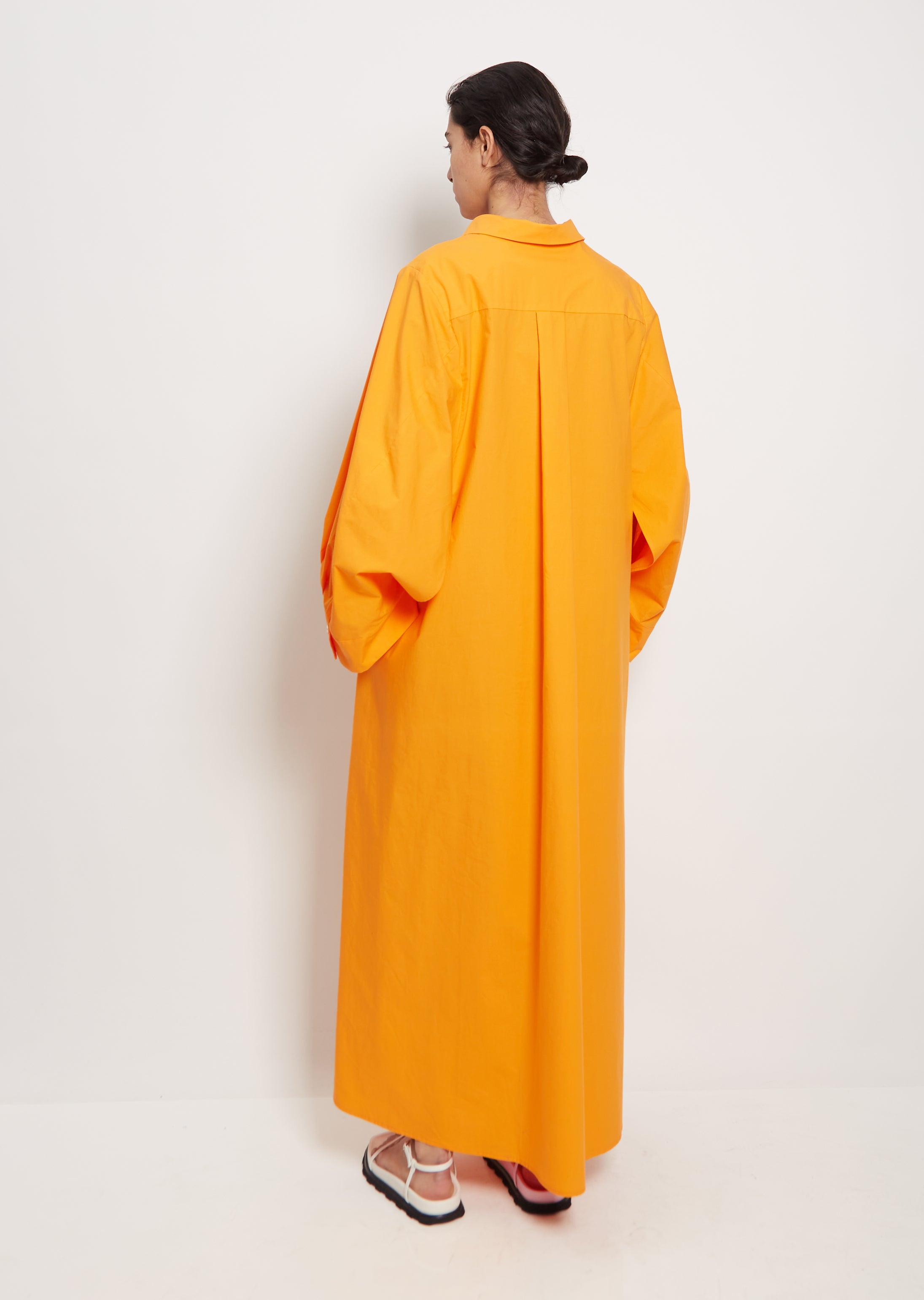 cape cotton dress Femponiq Oversized Cape Cotton Dress