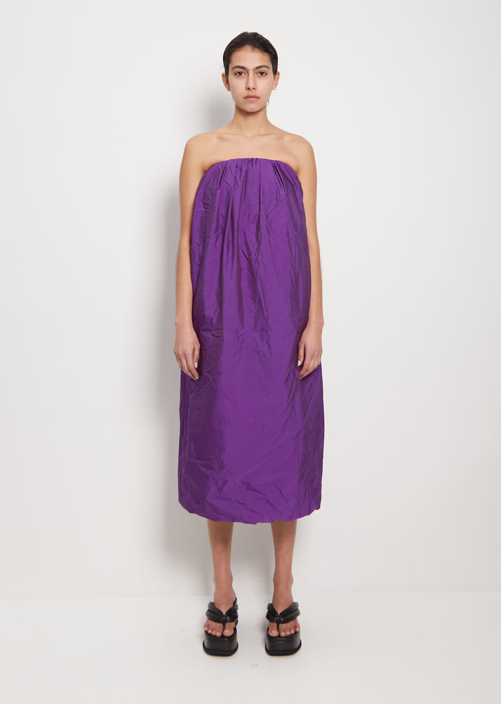 Decollete Dress — Purple