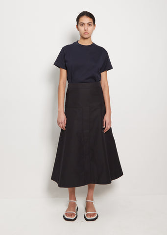 Carmen Cotton Polyester Vent Skirt