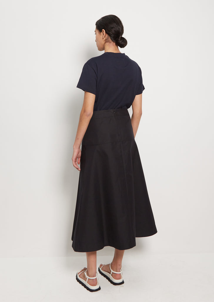 Carmen Cotton Polyester Vent Skirt