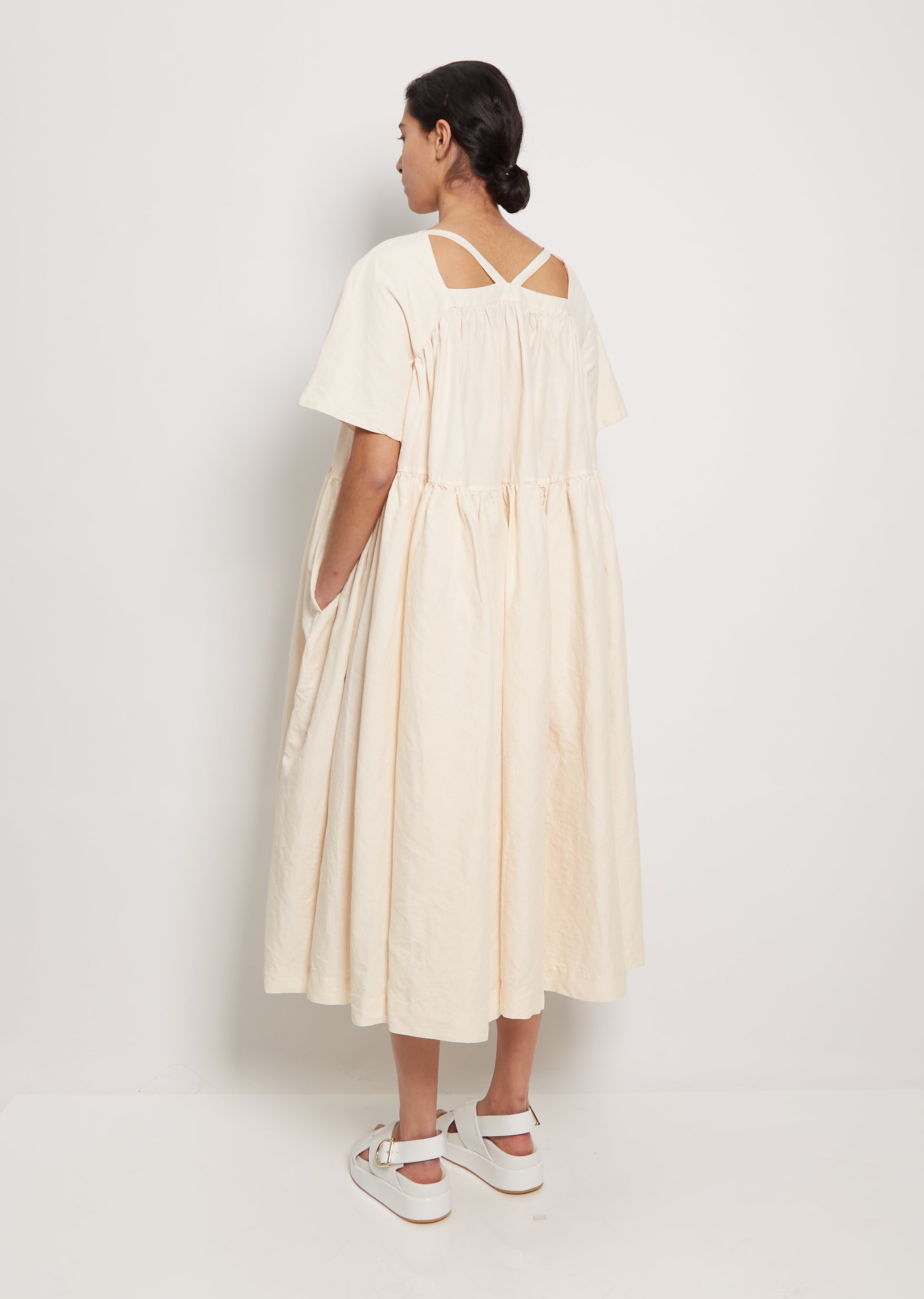 Fine Ramie Cotton Elsa Dress – La Garçonne