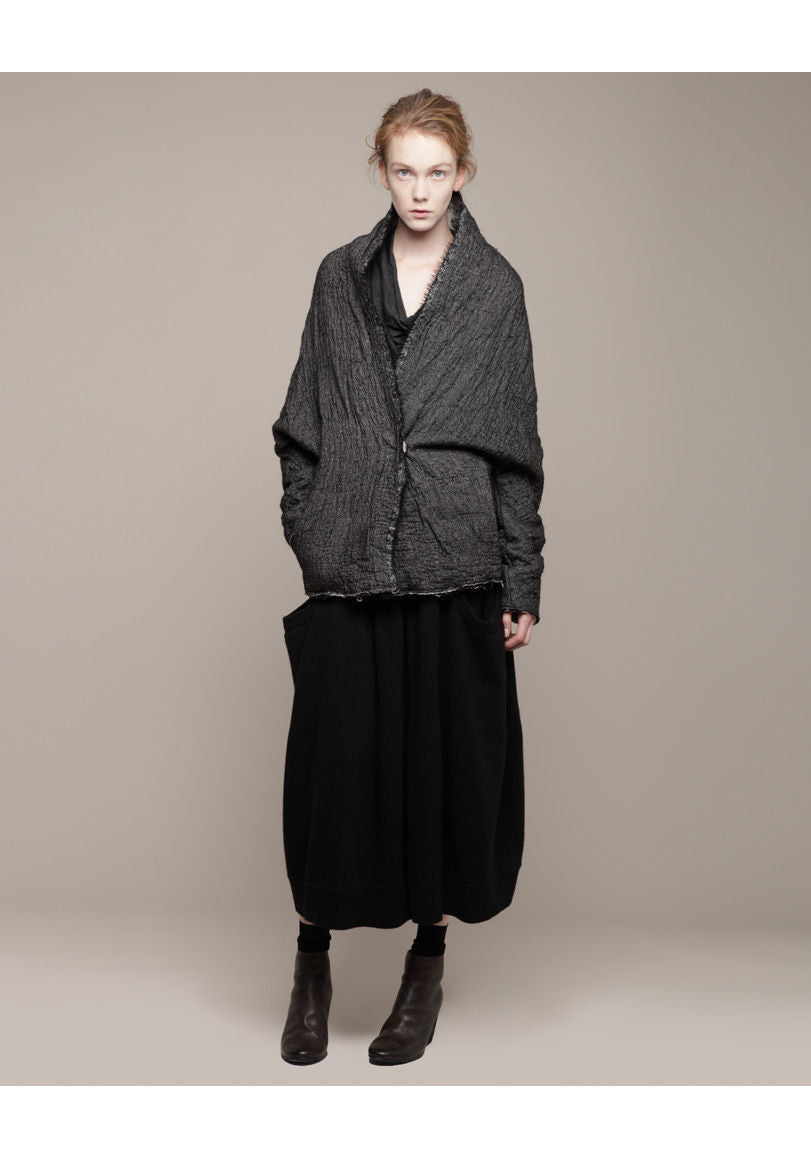 Double Layered Batwing Coat – La Garçonne