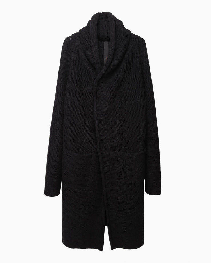 Hooded Cardigan Coat
