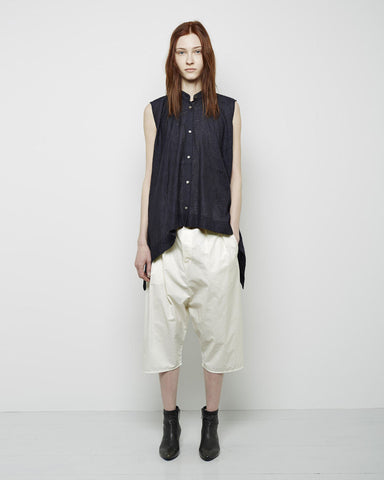 Perforated Cropped Trouser