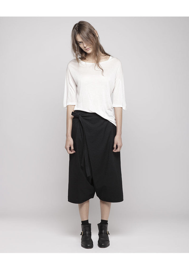 Wrap Cropped Pants