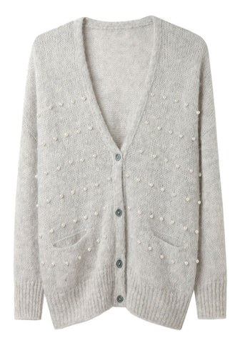 Cropped Boxy Cardigan