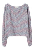 Knit Tweed Sweatshirt