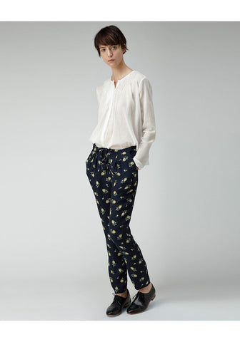Silk Floral Pant