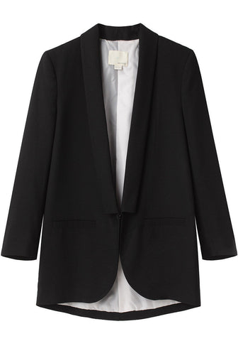 Stitch Lapel Blazer