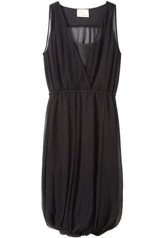 V-Neck Bubble Dress