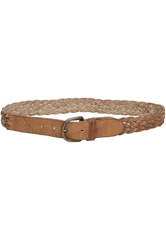 Braided Leather Belt