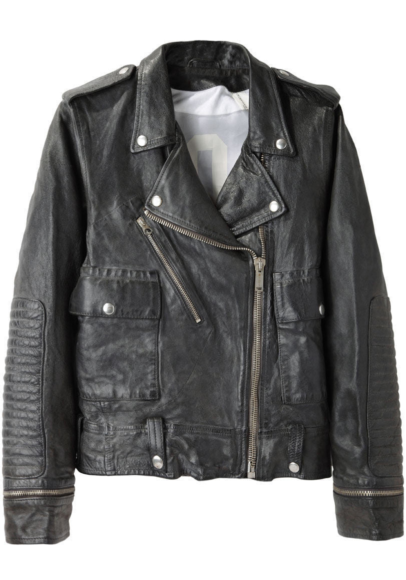 Golden Leather Jacket – La Garçonne