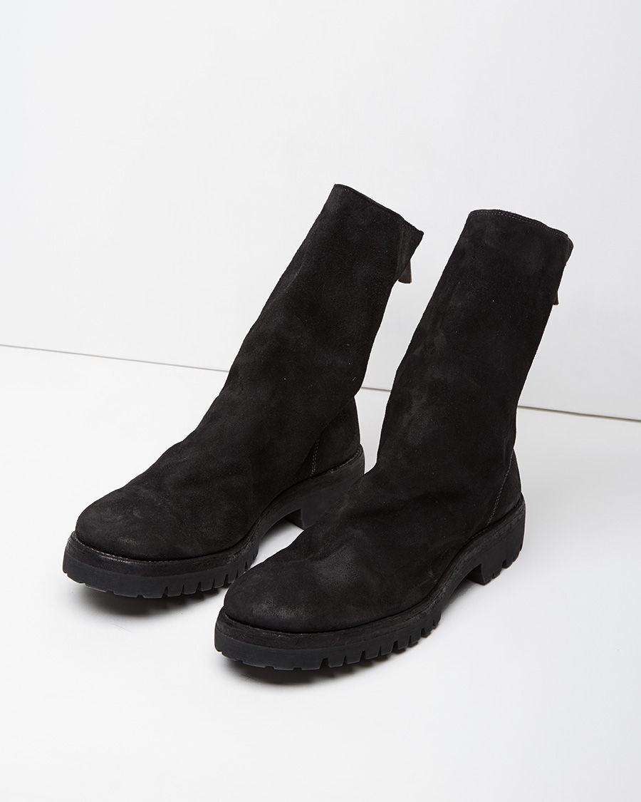 Back Zip Ankle Boot – La Garçonne