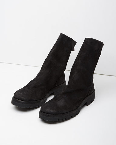 Back Zip Ankle Boot