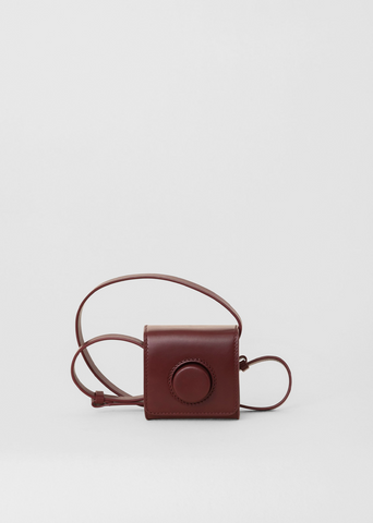 LEMAIRE Brown Mini Camera Bag for Men