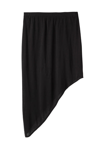 Angled Jersey Skirt