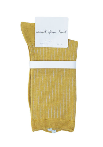 Silk Crew Socks