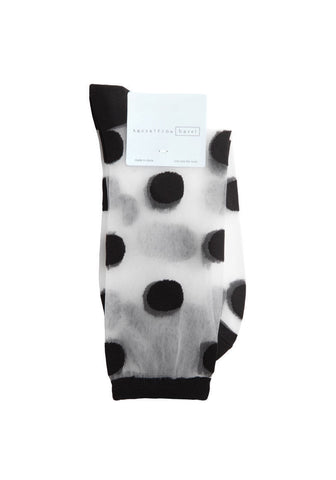 Large Polka Dot Socks