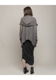 Bare Boucl‚ Hooded Poncho