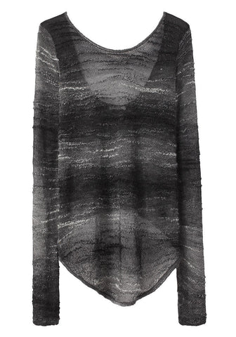 Distorted Mohair Pullover