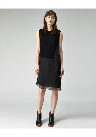 Layered Jersey Dress