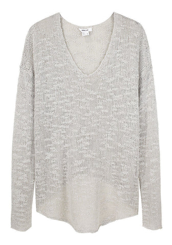 Scoopneck Silk Sweater
