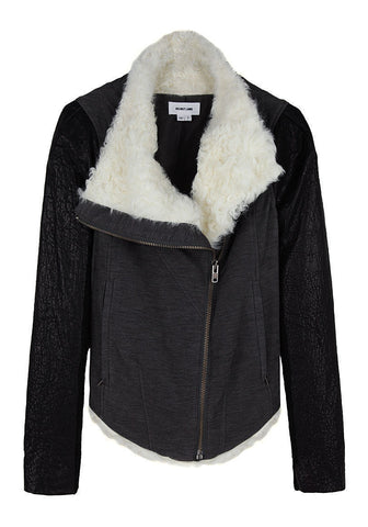 Shearling Collar Jacket