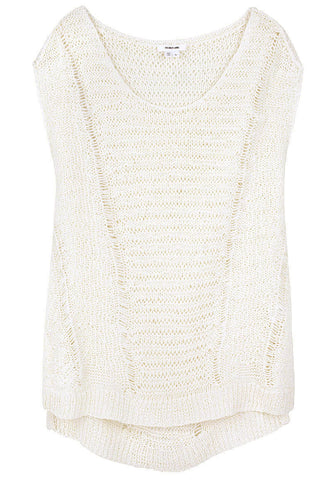 Sleeveless Linen Sweater