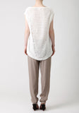 Sleeveless Linen Sweater