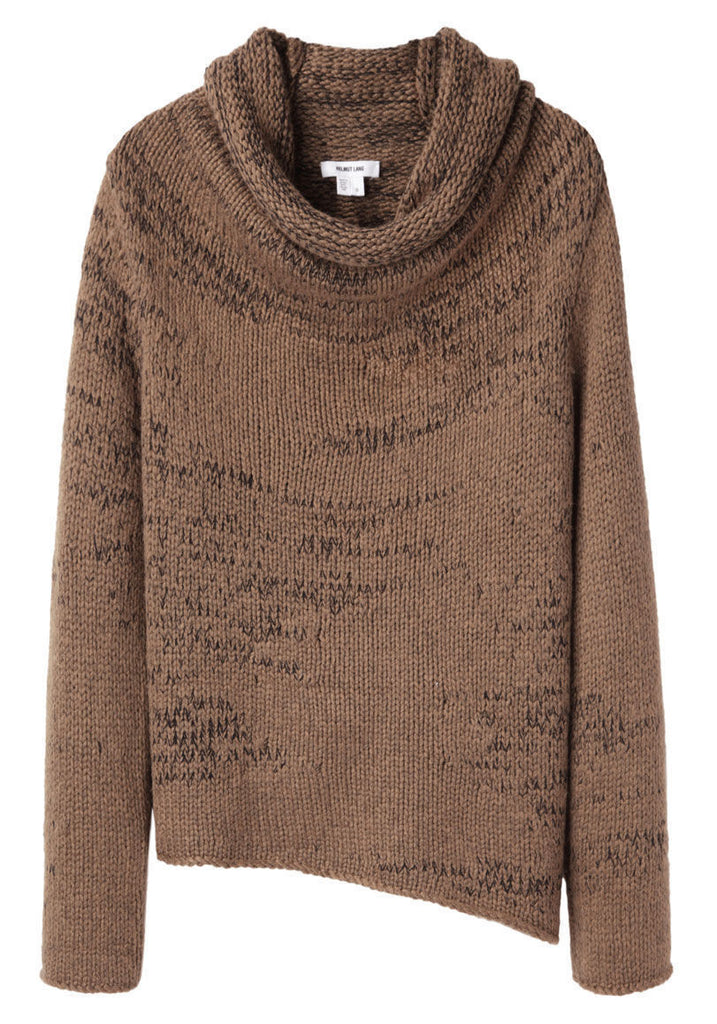 Willowed Cord Cowlneck Sweater