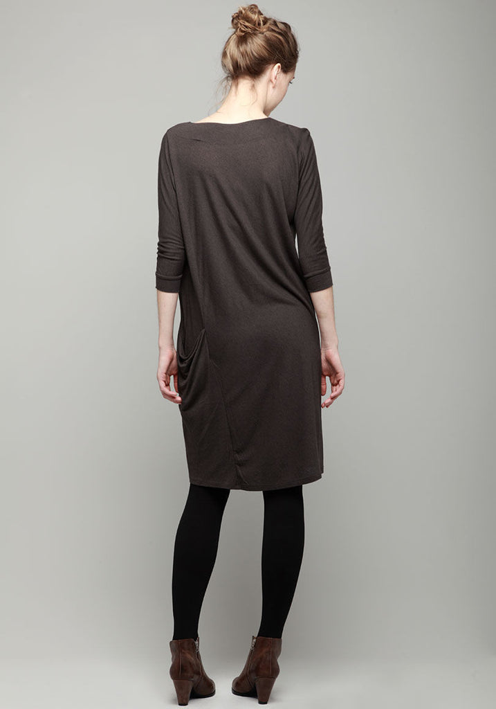 Jersey Drape Dress