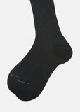 Fine Merino Long Rib Socks