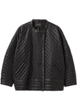 Abelia Quilted Leather Jacket