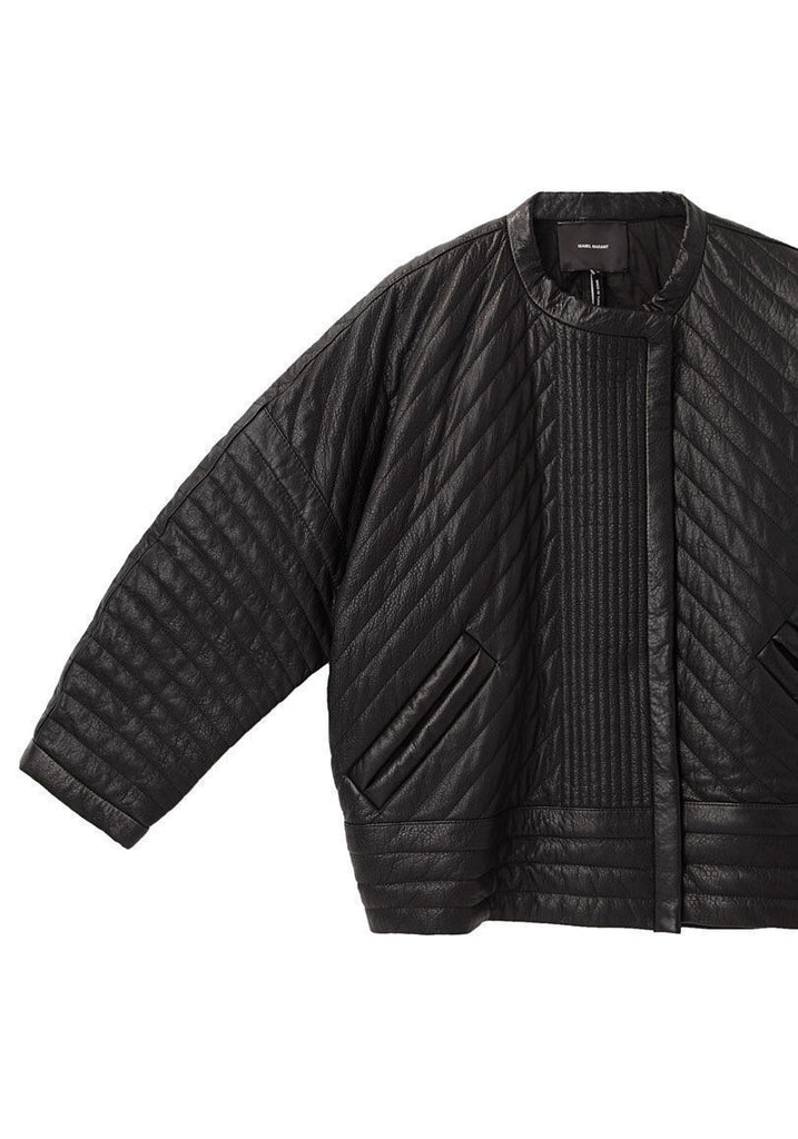 Abelia Quilted Leather Jacket
