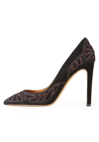 Bradford Embroidered Pump