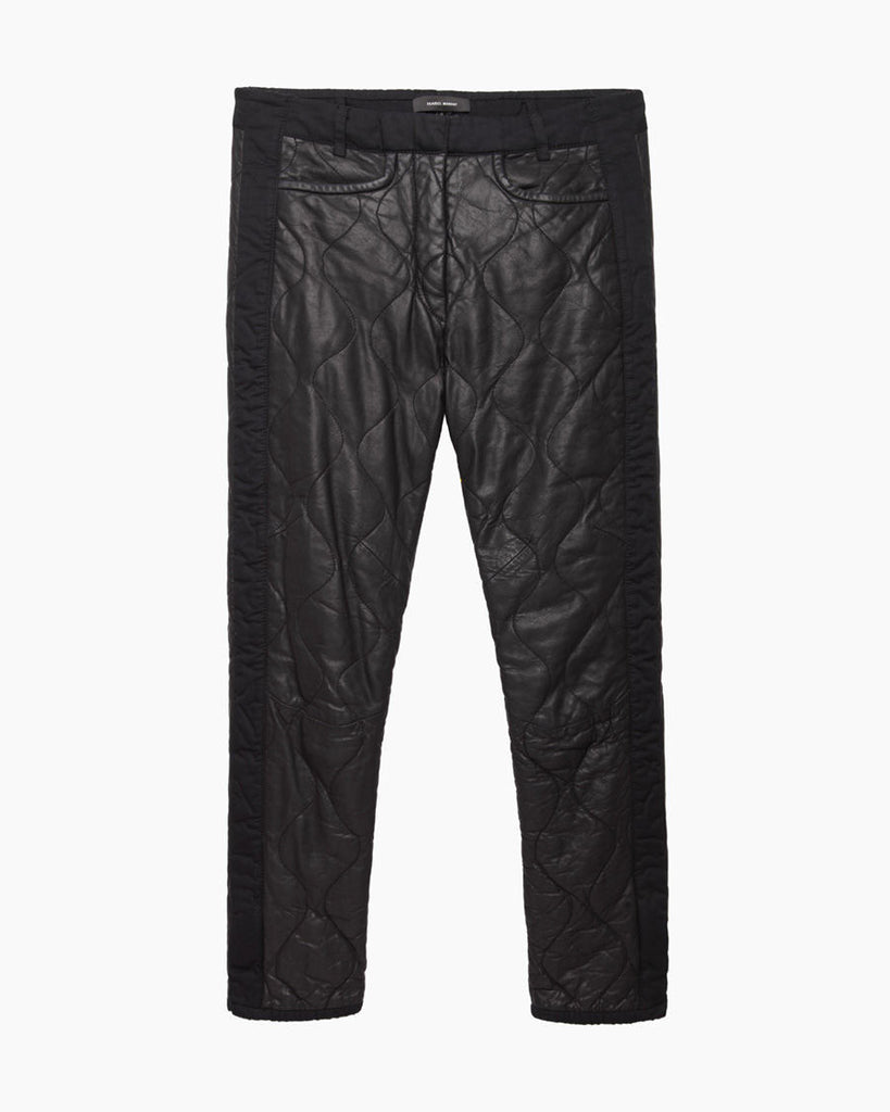 Calista Quilted Leather Pant