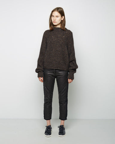 Calista Quilted Leather Pant